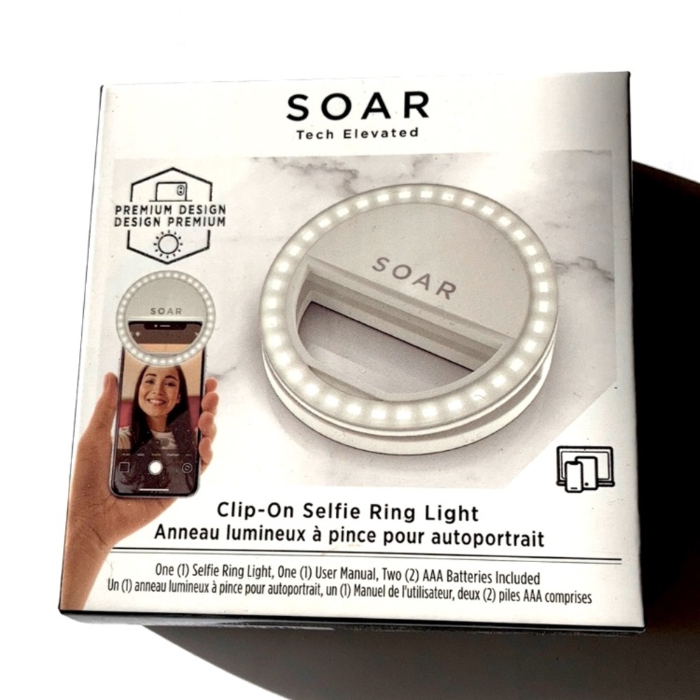 Clip on Selfie Ring Light SOAR